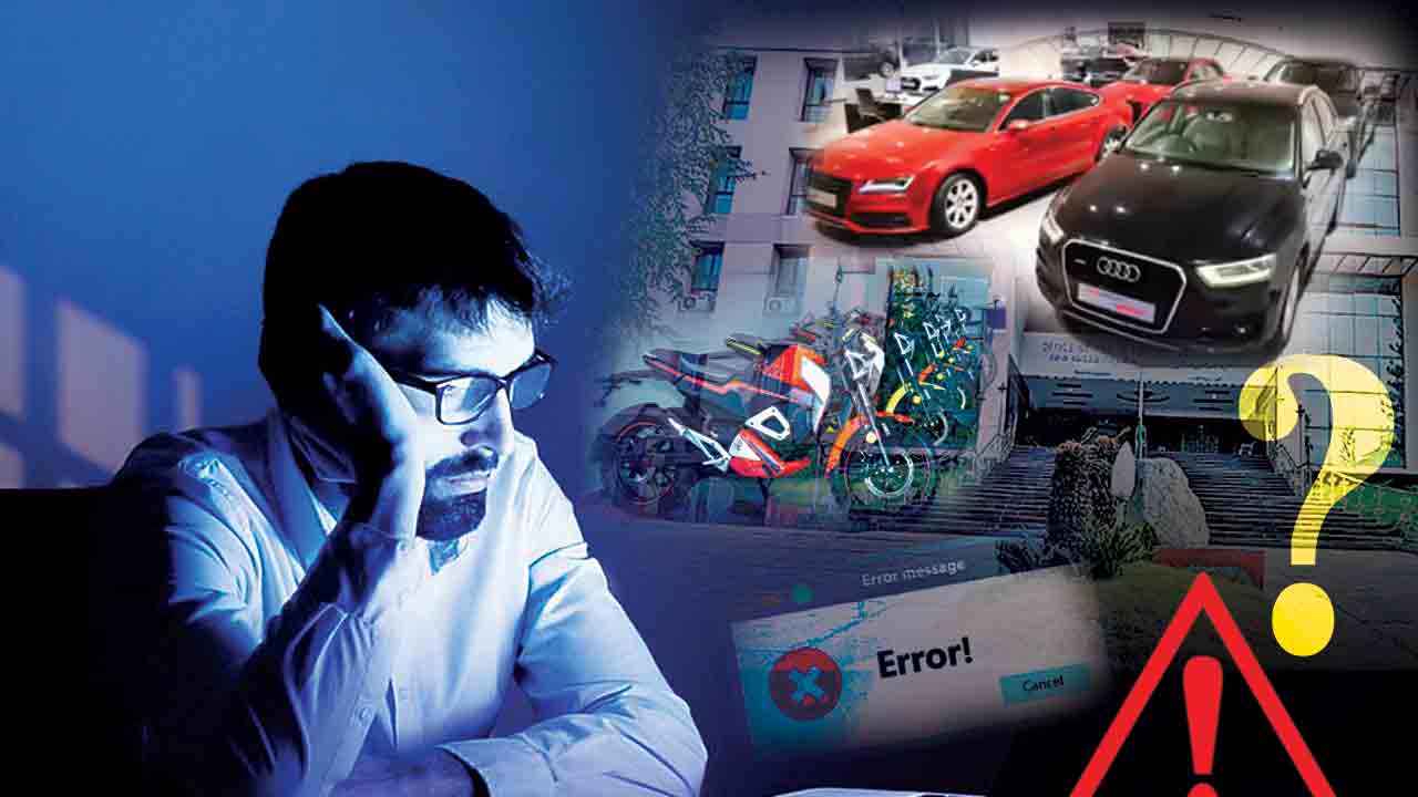 ఆర్టీఏ ఆఫీసుల్లో సర్వర్‌ డౌన్‌