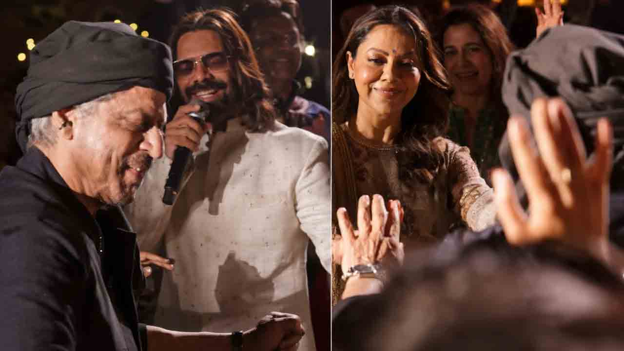 Shah Rukh Khan | అనంత్ అంబానీ బర్త్ డే వేడుకలు.. భార్య గౌరీతో కలిసి చిందేసిన షారుఖ్