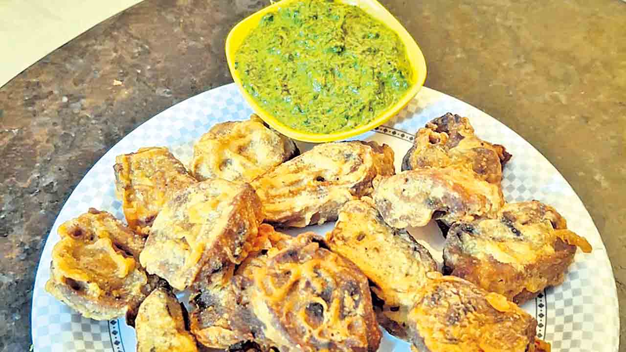 స్వీట్‌ పొటాటో పిన్‌ వీల్‌ సమోసా