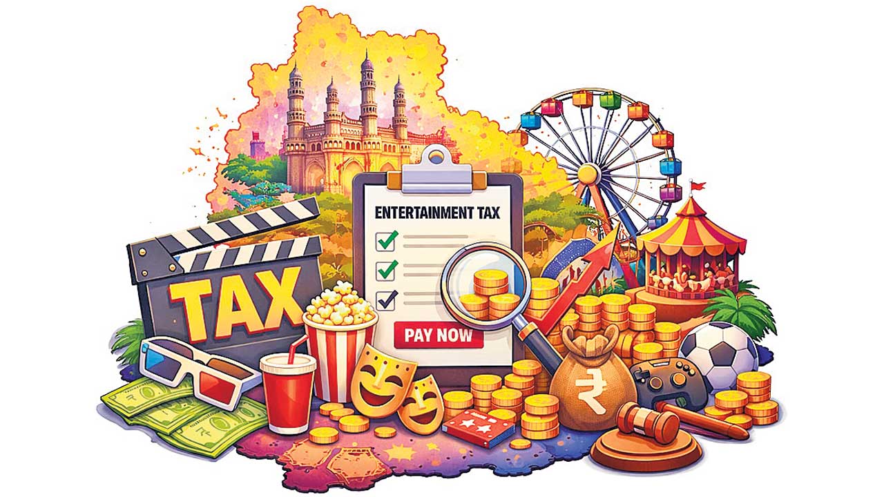 నగర వాసులపై వినోదపు పన్ను