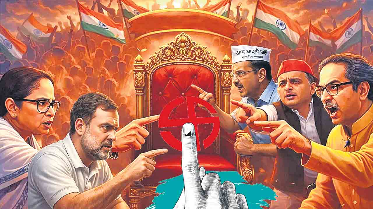 ఢిల్లీలో దోస్తీ.. రాష్ట్రంలో కుస్తీ!.. ఇండియా కూటమి పార్టీల తీరు