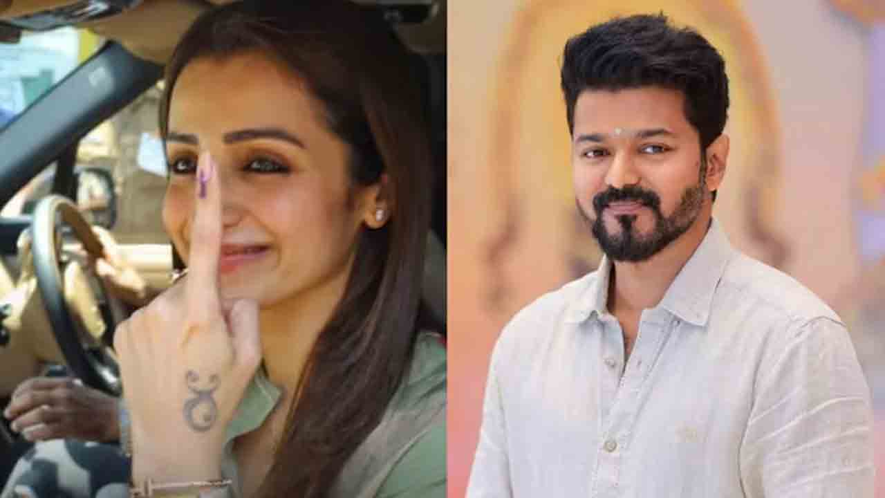 Trisha Krishnan | ఓటు వేసి విజయ్ పాటతో ఇన్‌స్టా స్టోరీ.. త్రిష పోస్ట్ వైర‌ల్!