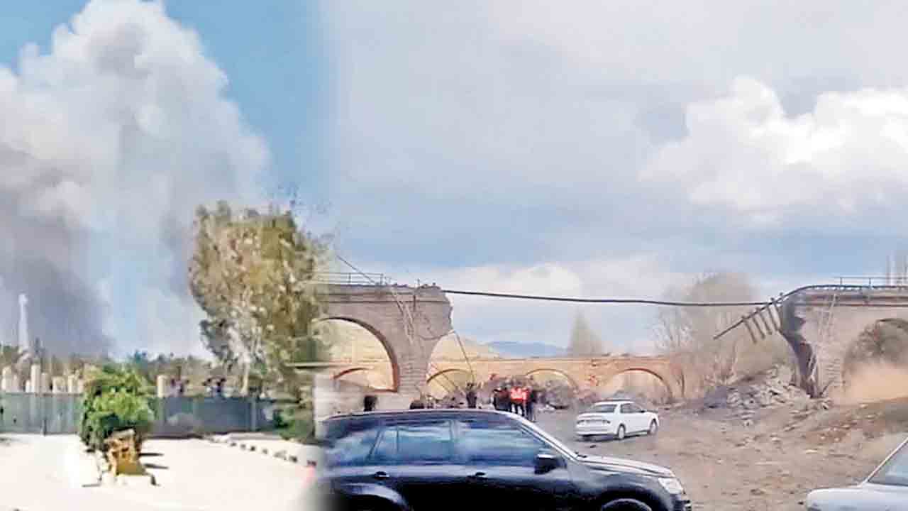 ఖర్గ్‌పై అమెరికా క్షిపణుల వర్షం.. 50 సైనిక లక్ష్యాలపై దాడులు