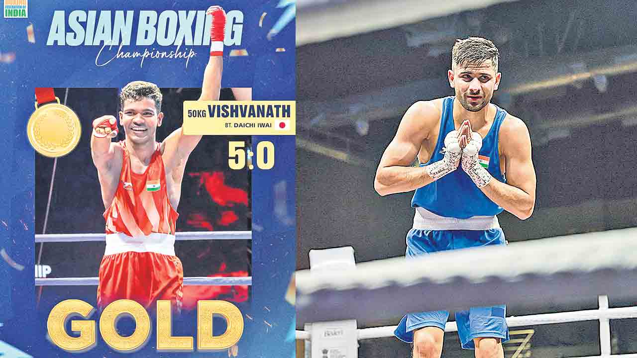 విశ్వనాథ్‌కు స్వర్ణం