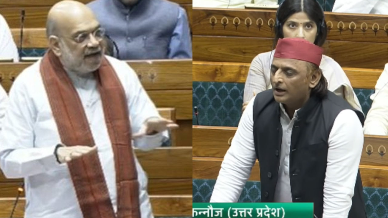 Loksabha: కుల‌గ‌ణ‌న‌, రిజ‌ర్వేష‌న్ అంశాల‌పై అఖిలేశ్ వ‌ర్సెస్ అమిత్ షా