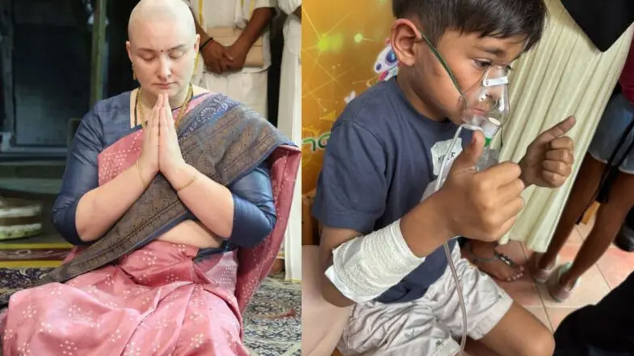 Anna Lezhneva | మార్క్‌కు ఇది రెండో జన్మ .. ఏడాది క్రితం అగ్నిప్రమాదాన్ని గుర్తు చేసుకుంటూ అన్నా లెజినోవా ఎమోషనల్ పోస్ట్