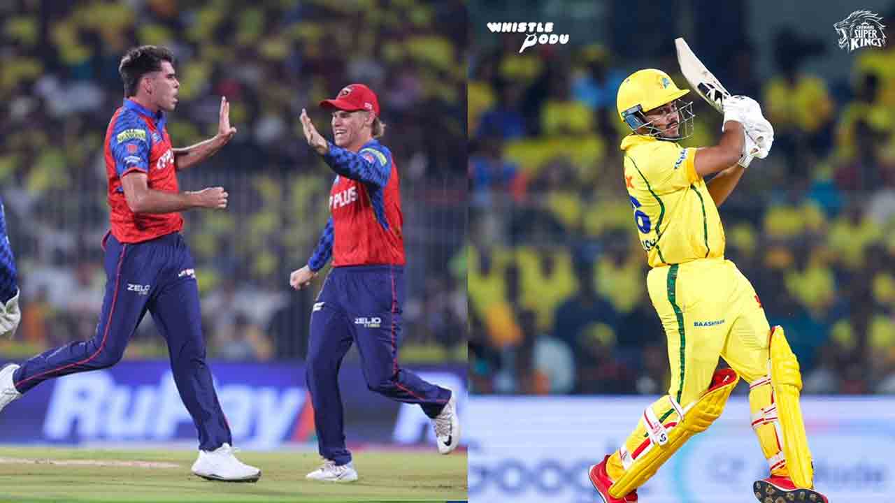 CSK vs PBKS | శాంసన్ రెండో సారీ.. బౌండరీలతో చెలరేగుతున్న మాత్రే..!