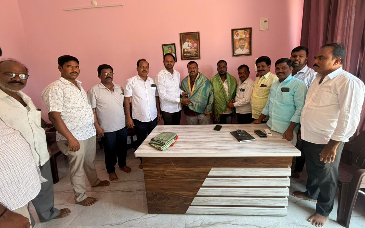 బీఆర్‌ఎస్ బ్రాహ్మణపల్లి గ్రామ శాఖ నూతన కమిటీ