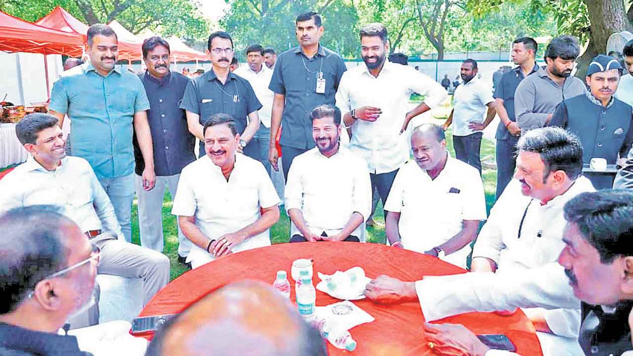 Revanth Reddy | ఎన్డీయే విందులో రేవంత్‌!..కేంద్రమంత్రి ఇచ్చిన బ్రేక్‌ఫాస్ట్‌కు హాజరైన కాంగ్రెస్‌ సీఎం