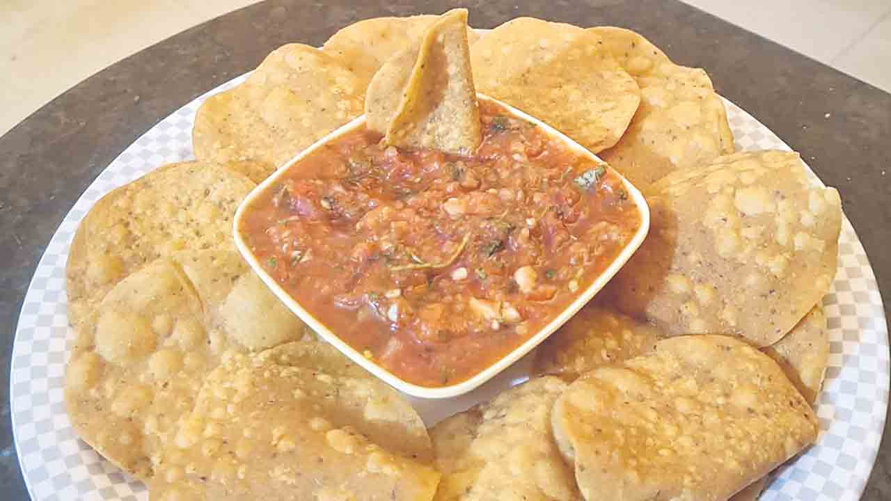 క్రిస్పీ టోర్టిల్లాస్‌ విత్‌ సల్సా