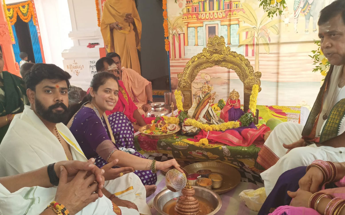 వైభవంగా శ్రీపార్వతి కోటేశ్వరస్వామి కల్యాణోత్సవం