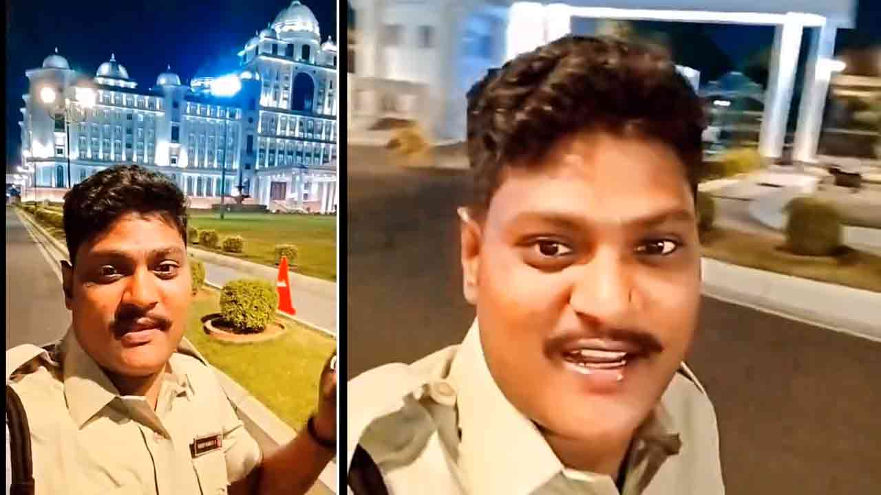 Viral Video | సీఎం రేవంత్‌ను కలవాలా.. నాకు మెసేజ్ చేయండి.. సెక్రటేరియట్‌లో ఫేక్ పోలీస్ రీల్స్ వైరల్!