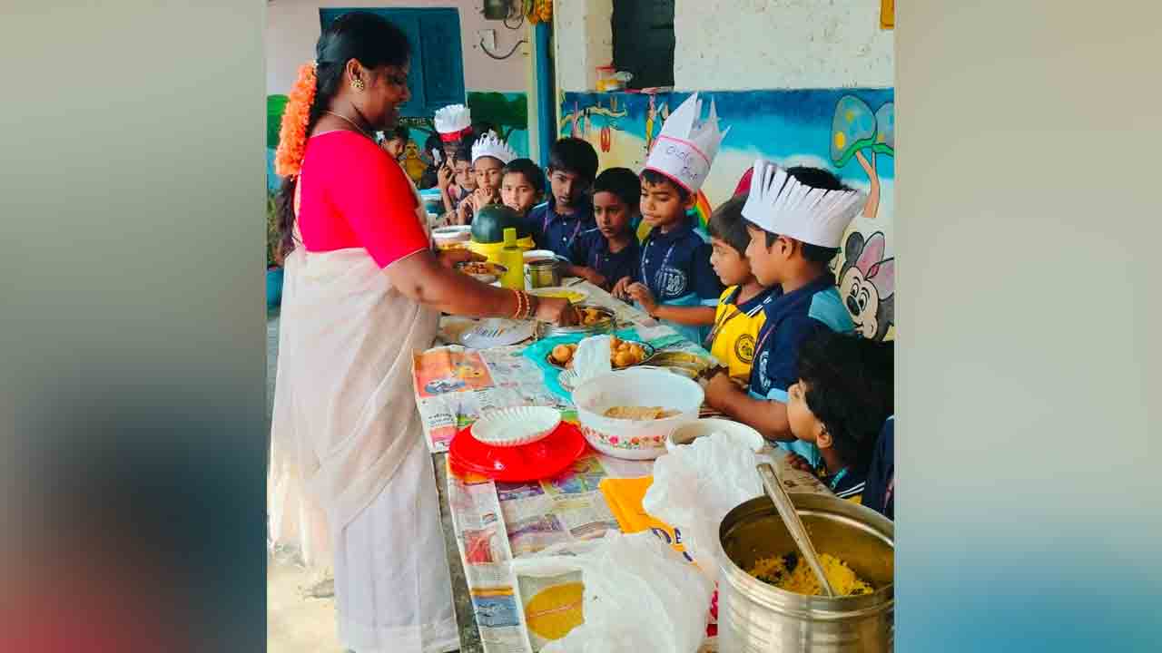 Palakurthi | అలరించిన చిన్నారుల ఫుడ్ ఫెస్టివల్