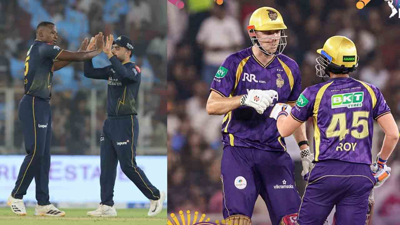 GT vs KKR | హాఫ్ సెంచరీతో కోల్‌కతాను ఆదుకున్న గ్రీన్.. గుజరాత్ ముందు మోస్తరు లక్ష్యం..!