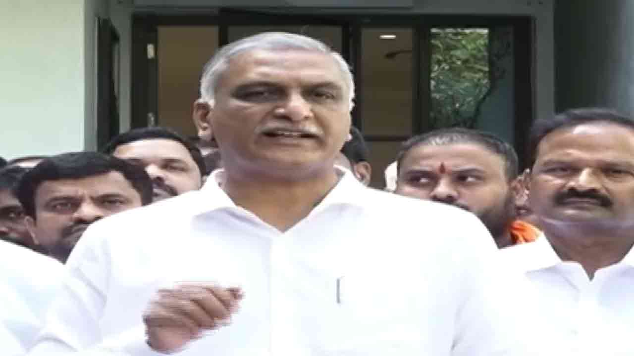 Harish Rao | మమ్మల్ని అడ్డుకున్నా కాళ్లాపూర్ వెళ్లి తీరుతాం.. స్పష్టం చేసిన హరీశ్‌రావు
