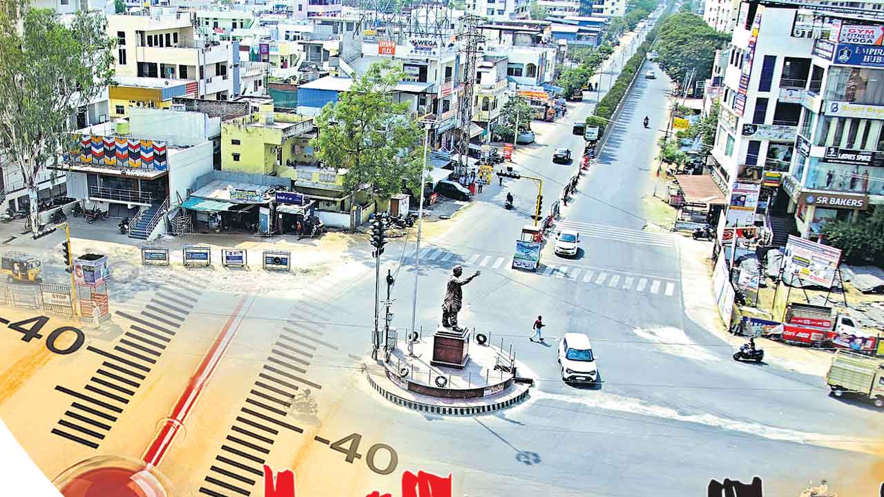 ఉగ్రభానుడు.. దంచికొడుతున్న ఎండలు