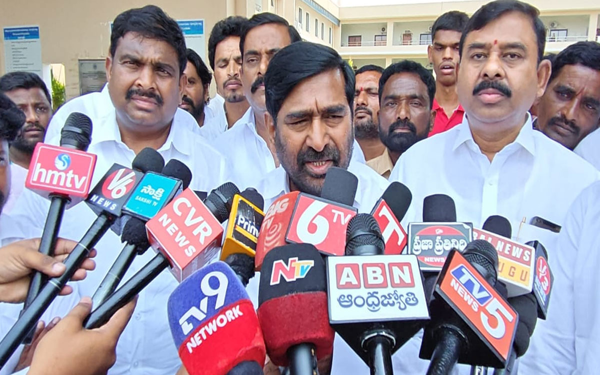 అన్ని రంగాల్లో కాంగ్రెస్ ప్ర‌భుత్వం విఫ‌లం : మాజీ మంత్రి జ‌గ‌దీశ్‌రెడ్డి