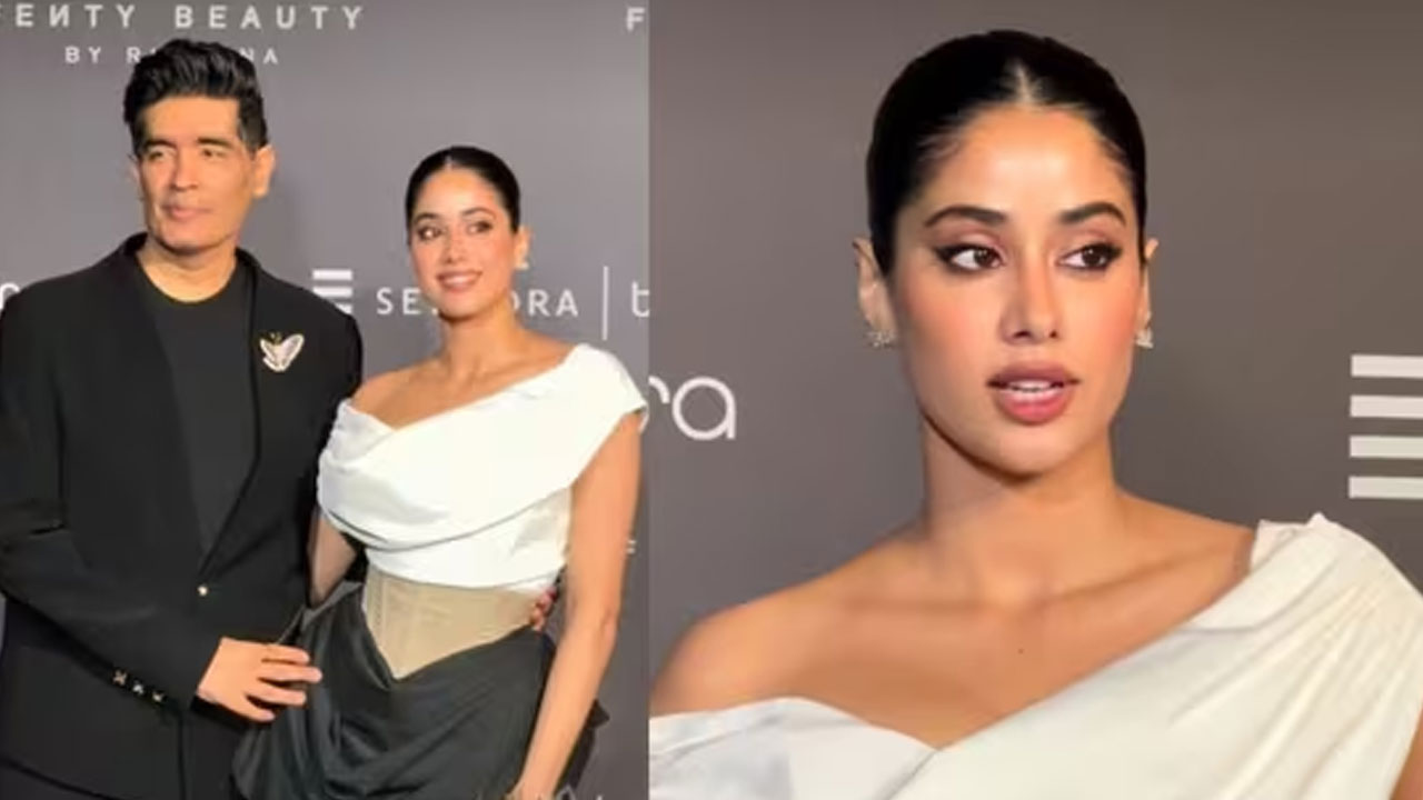 Janhvi Kapoor | ఫ్యాషన్ ఈవెంట్‌లో జాన్వీ కపూర్ గ్లామర్ షో… మైక్రో మినీ లుక్‌తో హీట్ పెంచిన స్టార్ బ్యూటీ!