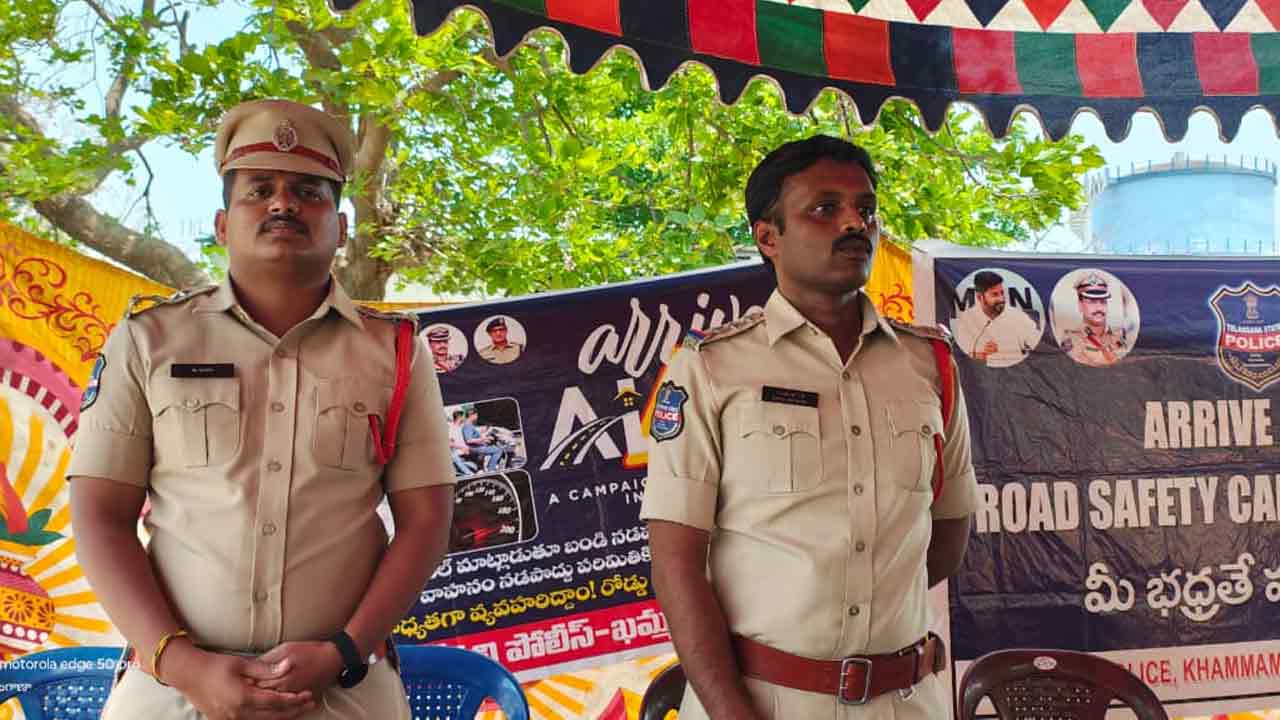 Karepalli | రోడ్డు ప్రమాద నివారణకు ట్రాఫిక్ నిబంధనలు పాటించాలి