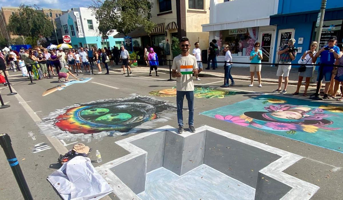 International Award | మంథని జేఎన్టీయూ ప్రోపెసర్, త్రీడీ ఆర్టిస్ట్ కృష్ణ కు అంతర్జాతీయ అవార్డు