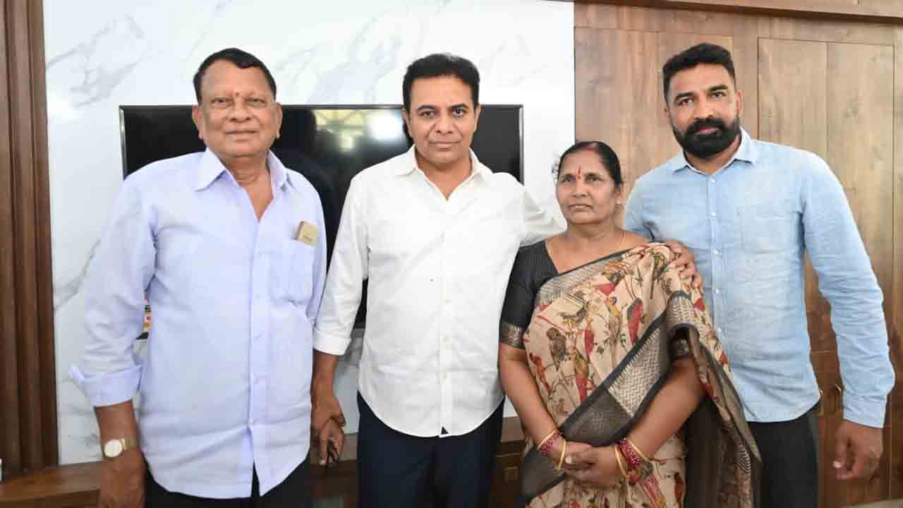 KTR | కాసర్ల నాగేందర్ రెడ్డి ఆస్ట్రేలియాలో పార్టీ కోసం ఎంతో కృషి చేస్తున్నారు. : కేటీఆర్‌