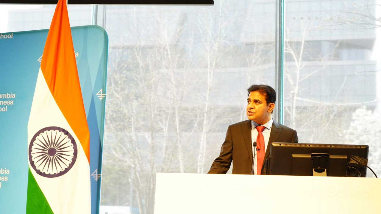 KTR | తెలంగాణ అభివృద్ధి గాథను గ్లోబల్‌ వేదికపై పంచుకున్న కేటీఆర్‌