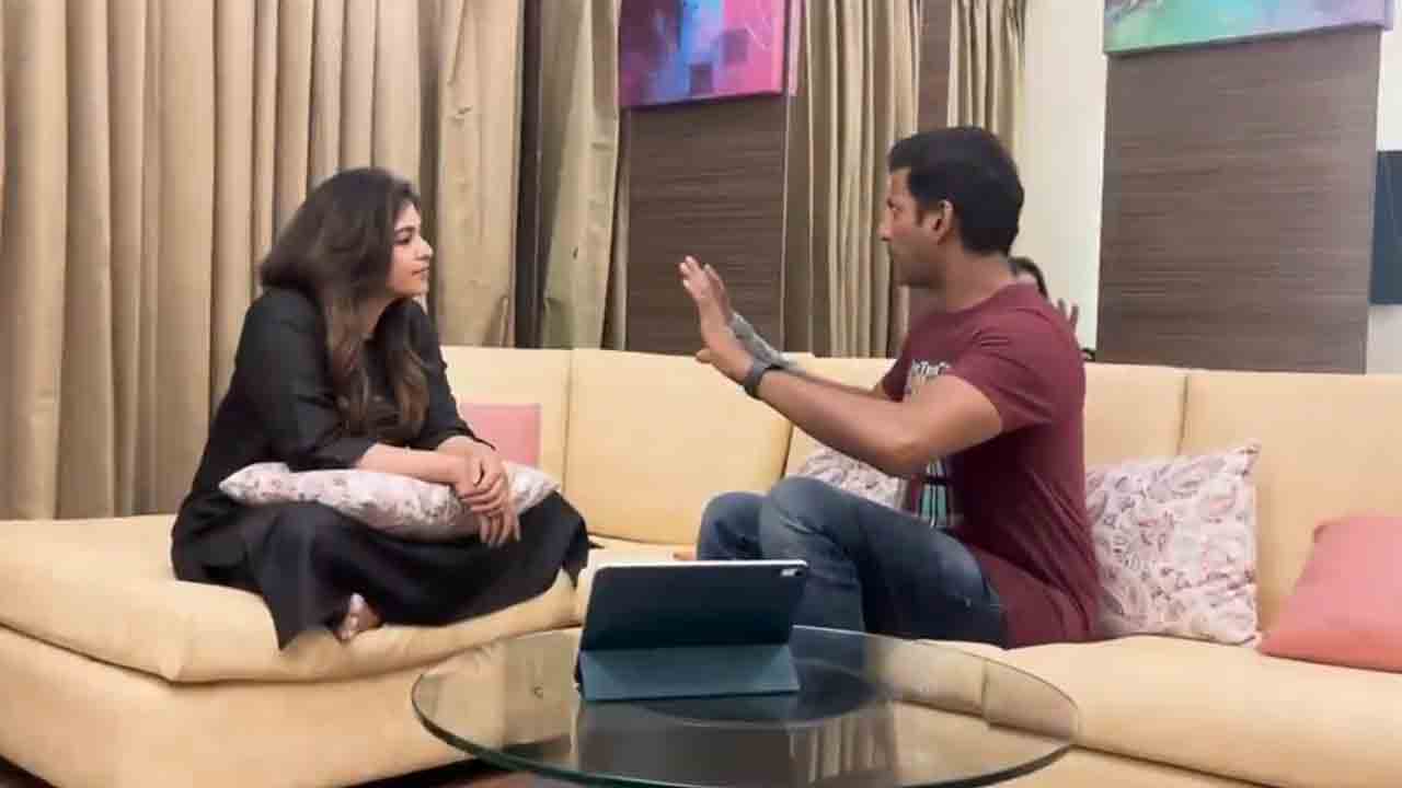 Makutam | అంజలికి కథ చెప్పేందుకు వెళ్లిన విశాల్‌.. ‘మకుటం’ కాన్సెప్ట్‌ వీడియో వైరల్