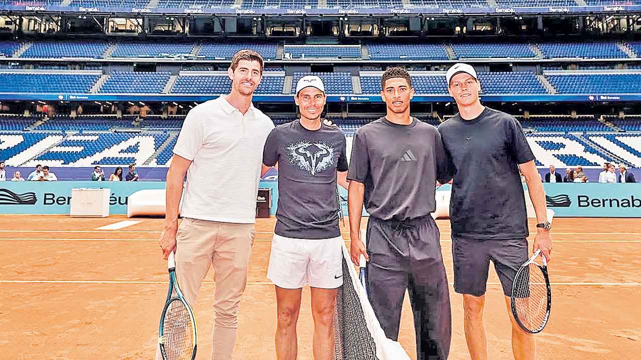 మళ్లీ రాకెట్‌ పట్టిన రఫా