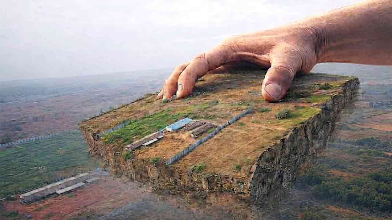 సర్కార్‌ భూములు హాంఫట్‌.. కలెక్టర్‌ ఖామోష్‌.. మొన్న గోపనపల్లి, నిన్న కొత్వాల్‌గూడ, నేడు నాదర్‌గుల్‌!.. అయినా గప్‌చుప్‌