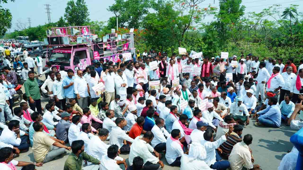 Nagarkurnool Protest3