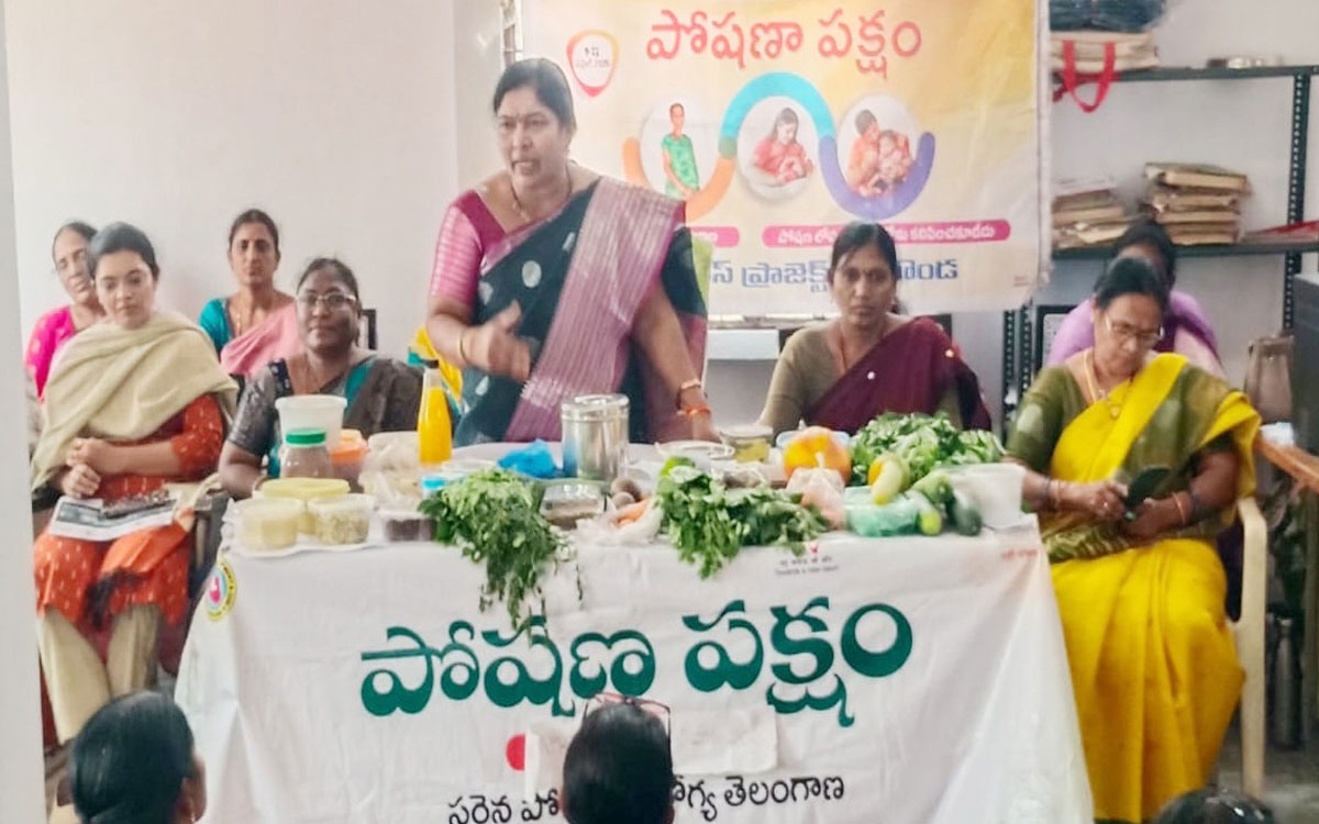 ‘మెదడు, శారీరక అభివృద్ధికి ఆరోగ్యకర ఆహార‌ అలవాట్లను ప్రోత్స‌హించాలి’