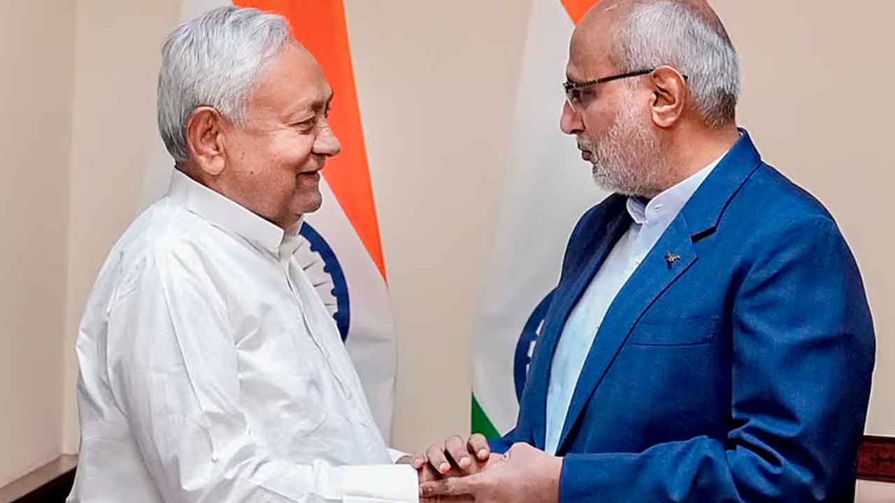 Nitish Kumar: రాజ్య‌స‌భ స‌భ్యుడిగా బీహార్ సీఎం నితీశ్ కుమార్ ప్ర‌మాణం