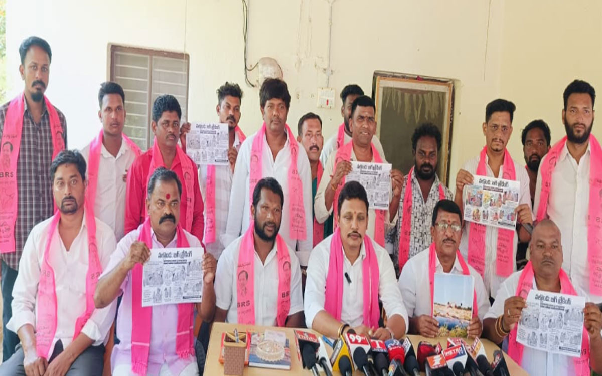 అడ్డూ అదుపులేని కాంగ్రెస్ నాయ‌కుల అవినీతి : మాజీ ఎమ్మెల్యే నోముల భగత్ కుమార్