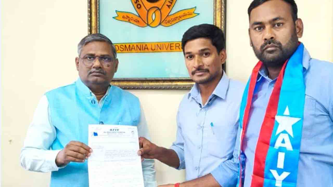 Hyderabad | ఆదిత్య డిగ్రీ కాలేజీపై చర్యలు తీసుకోవాలని ఓయూ రిజిస్ట్రార్‌కు ఫిర్యాదు