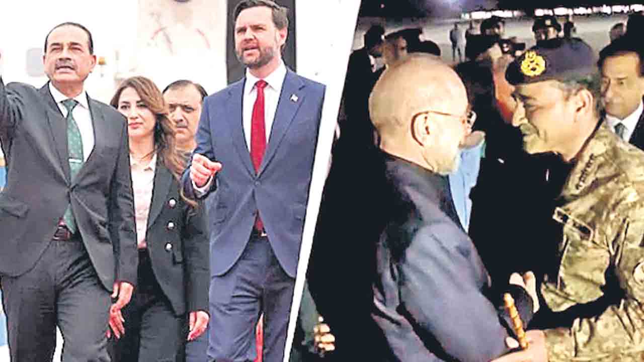 పాక్‌ దుస్తుల దౌత్యం!.. ఇరాన్‌తో యూనిఫాం, అమెరికాతో సూటు మునీర్‌ భిన్న ఆహార్యం