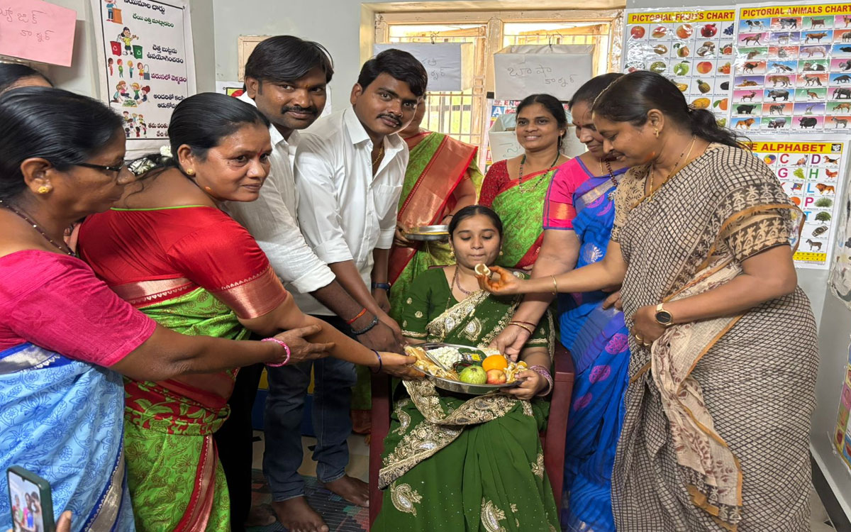 పాల్వంచలో ఘనంగా పోషణ్‌ పక్వాడ‌ కార్యక్రమాలు