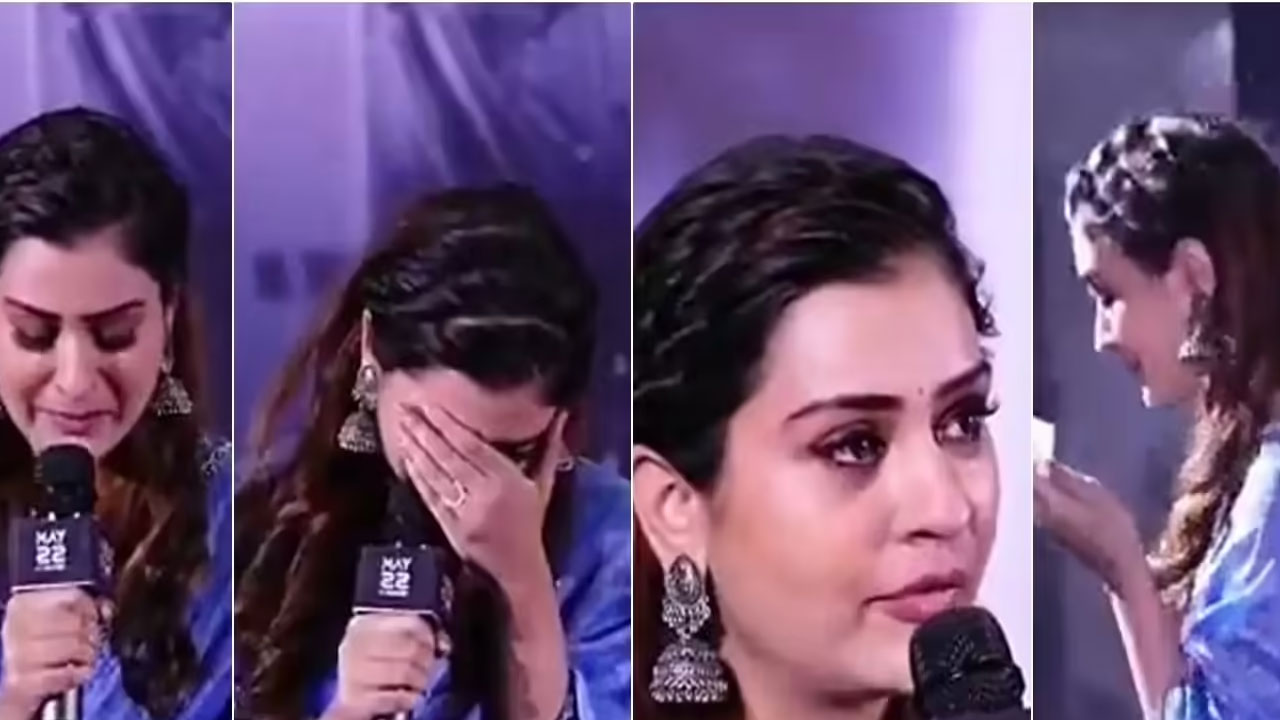 Payal Rajput | రిపోర్టర్ అడిగిన ప్ర‌శ్న‌కి వేదికపై కన్నీళ్లు పెట్టుకున్న పాయల్ రాజ్‌పుత్..