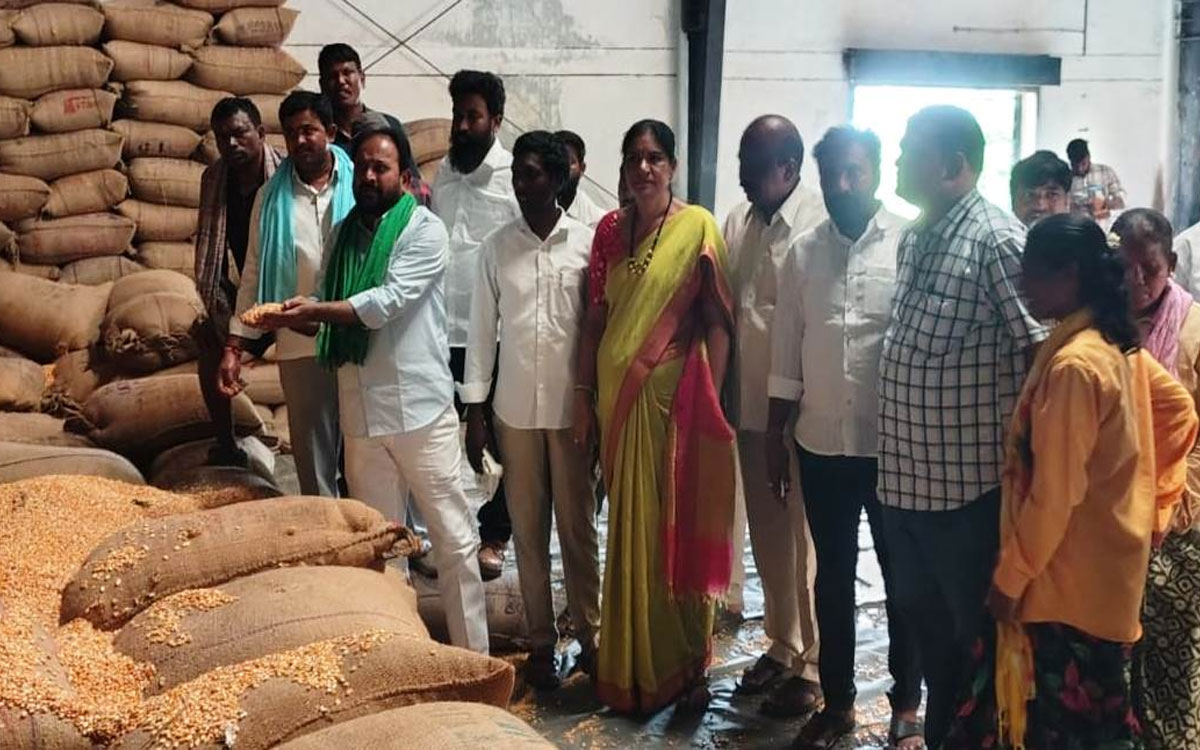 సింగరేణి రైతుల కోసమే వినియోగంలోకి గోదాం : ఎమ్మెల్యే మాలోత్ రాందాస్ నాయక్