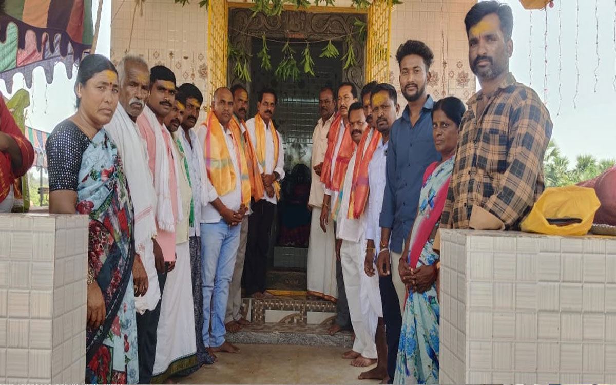 దైవ చింత‌న‌తో మాన‌సిక ప్ర‌శాంత‌త : మాజీ ఎమ్మెల్యే రవీంద్రకుమార్