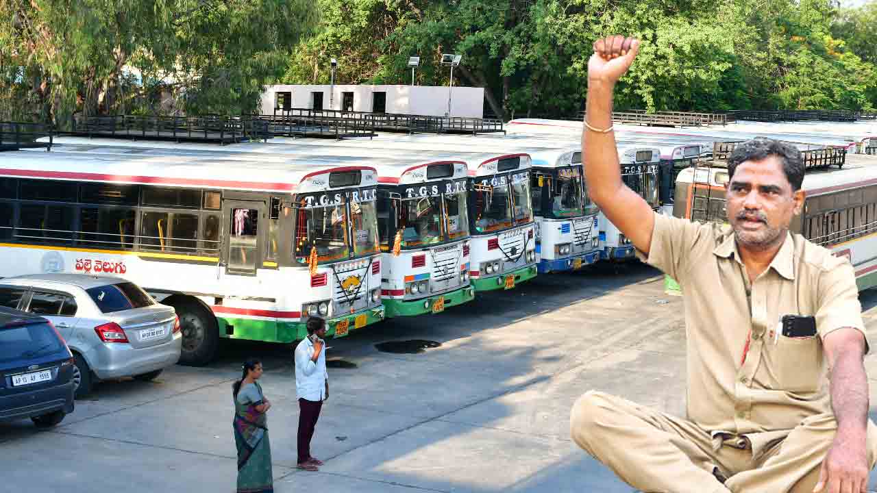 బోసిపోయిన ఆర్టీసీ బస్టాండ్లు