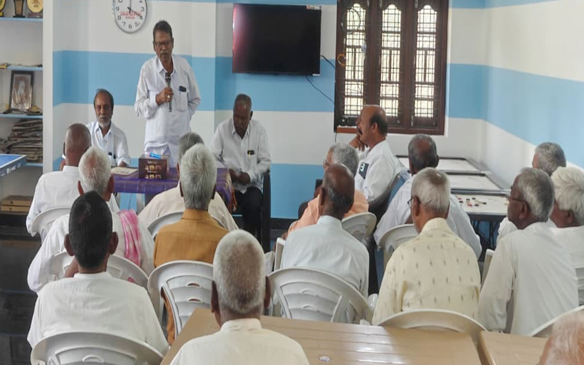 ‘వృద్ధులకు తోడుగా సంక్షేమ సంఘం సేవలు’