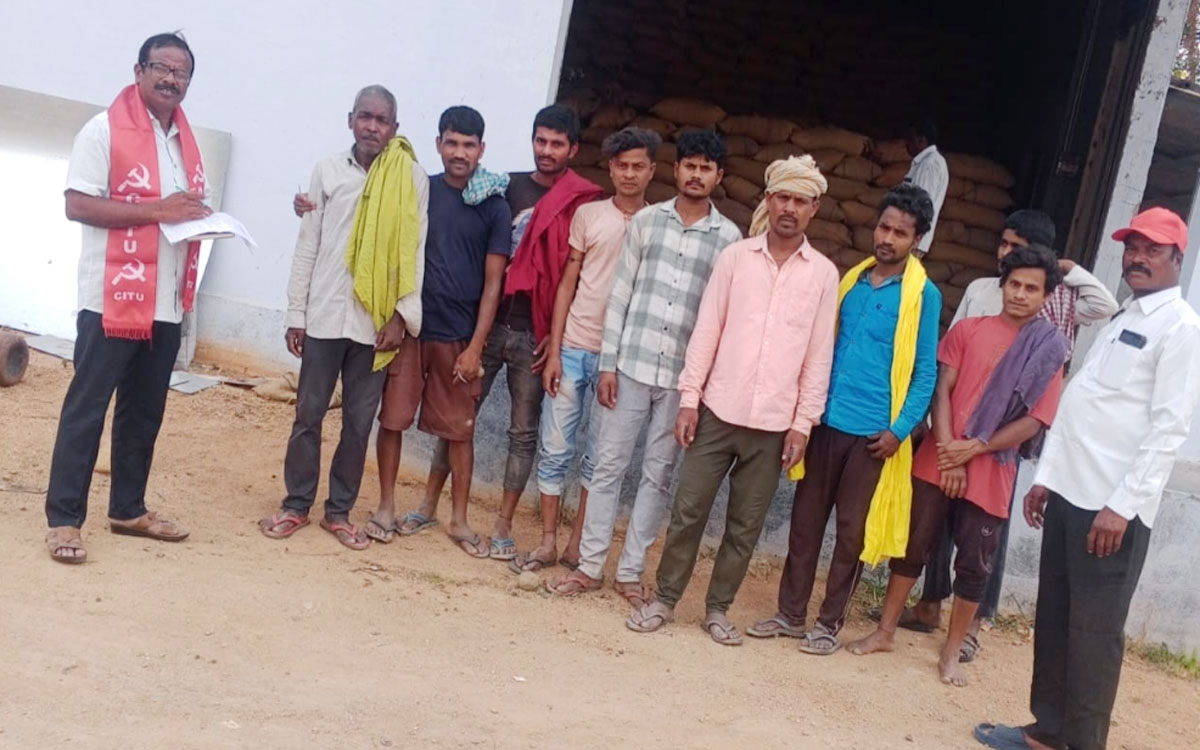 వలస కార్మిక చట్టం అమలు చేయాలి : సీఐటీయూ