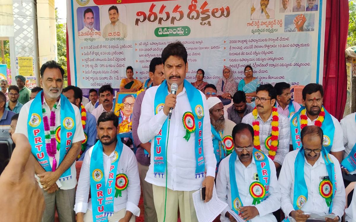 ‘ఉద్యోగ‌, ఉపాధ్యాయ సమస్యలు పరిష్కరించాలి’