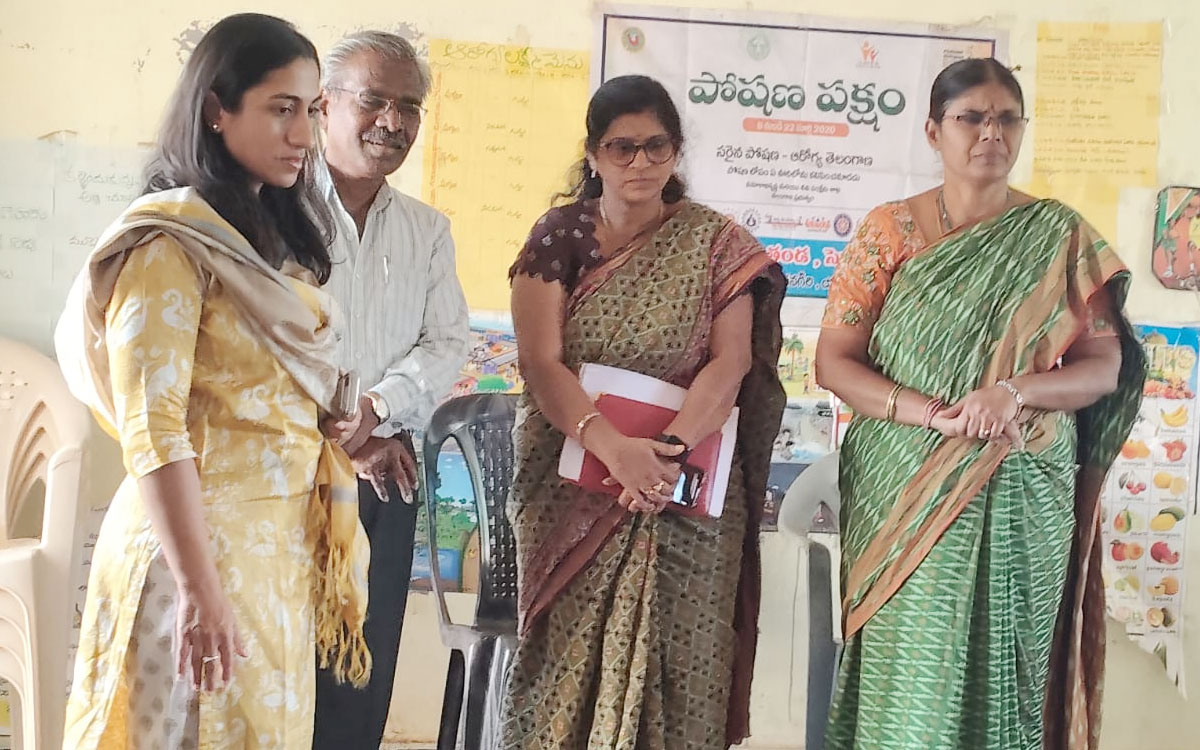 అంగన్‌వాడీ కేంద్రాల్లో పిల్లల నమోదును పెంచాలి : శృతి ఓజా