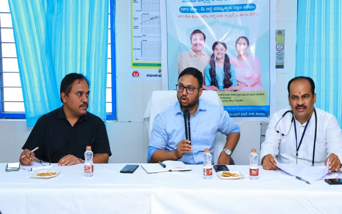 నాణ్యతా ప్రమాణాలతో ఆస్ప‌త్రి నిర్మాణం చేపట్టాలి : కలెక్టర్ తేజస్ నంద్‌లాల్ పవార్