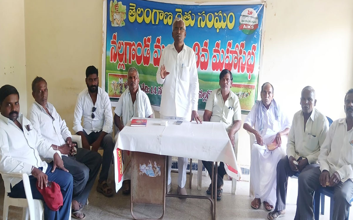 ధాన్యం కొనుగోళ్ల‌ను వేగవంతం చేయాలి : ముదిరెడ్డి సుధాకర్ రెడ్డి