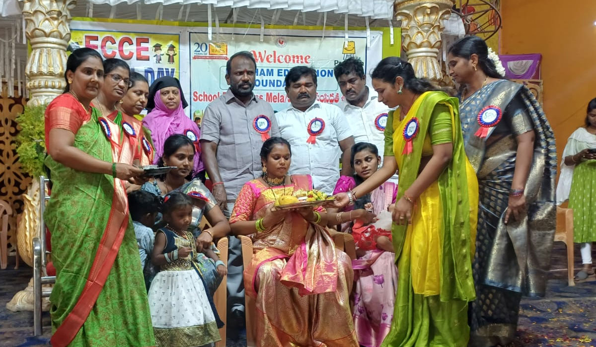 Godavarikhani | అంగన్‌వాడీల్లో అక్షరాభ్యాసాలు.. సీమంతాలు.. అట్టహాసంగా గ్రాడ్యుయేషన్ డే వేడుకలు