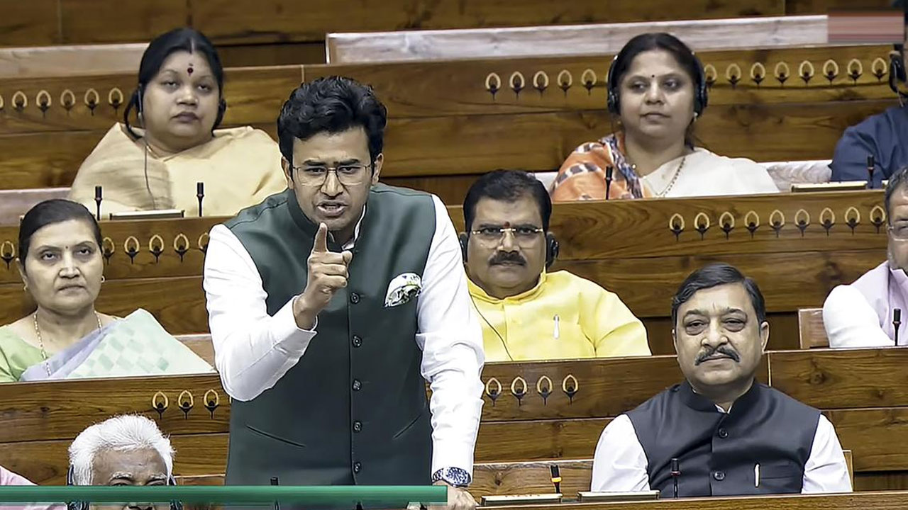 MP Tejasvi Surya: తెలంగాణపై ఎంపీ తేజ‌స్వి సూర్య వివాదాస్ప‌ద వ్యాఖ్య‌లు.. వీడియో