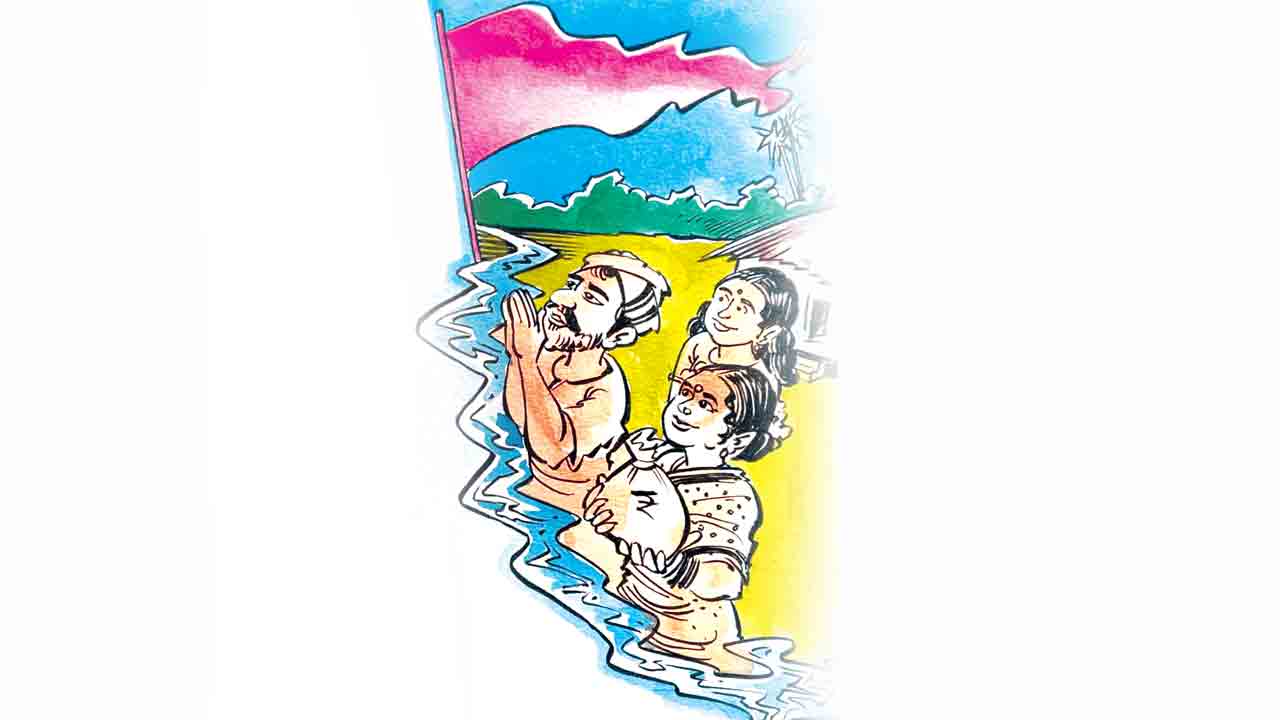 కన్నుల పండువ కాళేశ్వరం