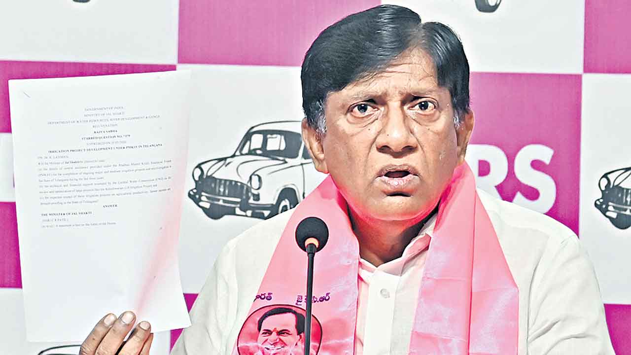 kaleshwaram project | ‘కాళేశ్వరం’పై పాటిల్‌ వ్యాఖ్యలు దుర్మార్గం..మాజీ ఎంపీ బోయినపల్లి వినోద్‌కుమార్‌ ఫైర్‌